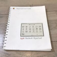 1987 Apple Macintosh HyperCard Users Guide Manual 030-3081-A picture