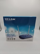 TP LINK TD-W8960N, N300 WIRELESS ADSL2 MODEM ROUTER+ MINT BOX picture