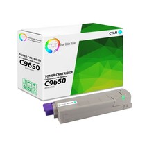 TCT Premium C9650 Cyan for Okidata C9650 C9650DN Compatible Toner Cartridge picture