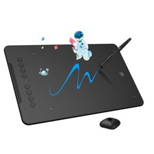 XPPen Updated Deco 01 V3 Drawing Tablet, 16384 Pressure Sensitivity, 8 Custom... picture