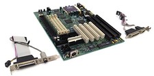Vintage AOpen AP5T REV: 3.4 Socket 7 Motherboard Pentium MMX 166MHz CPU 64MB RAM picture