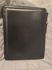 Sena ZipBook Black Genuine Handcrafted Leather Case for iPad  - Black  picture