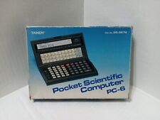 Tandy PC-6 Pocket Scientific Computer Working picture