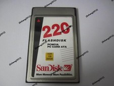 Sandisk  PC Card 220MB Flash disk PCMCIA PC Card picture