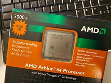 AMD Athlon 64 Processor 3000+ (Socket 939) BRAND NEW Factory Sealed Box picture