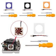 For NGC GameCube Game Console 3D Printed Mounting Set Mini Fan Game Console Part picture