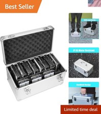 Protective 14-Slot Hard Drive Storage Box -  Water Resistant & Portable picture