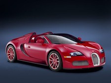 Cars 2011 bugatti veyron grand sport roadster us spec Desk Mat Stitched picture
