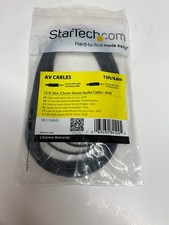 StarTech.com 15' Slim 3.5mm Stereo Audio Cable M/M picture