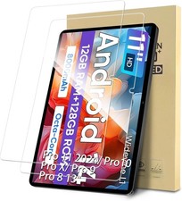 2-Pack Tempered Glass Screen Protectors for COLORROOM Tablet C5 11 inch, Anti-Sc picture