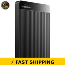 UnionSine 1TB Ultra Slim Portable External Hard Drive - Black picture