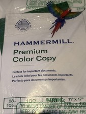 Hammermill Premium Color Copy Paper 28lb 500 Sheets 11x17 Super Bright White picture