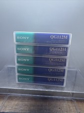 Sony Data Tape Cartridges QG112M A2 8MM 2.5/5.0GB New Sealed Pack Of 5 picture