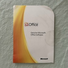 Genuine Microsoft Office Software 2010 Disc And Key Card picture