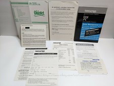 Timeworks Platinum Series PC Quintet IBM PC Tandy 1987: Manual / NO SOFTWARE picture