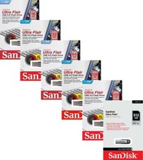 SanDisk Ultra Flair 16GB 32GB 64GB 128GB 256GB 512GB USB 3.0 SD CZ73 150MB/s LOT picture