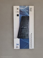 Adesso Easy Touch 132 AKB-132PB Multimedia Keyboard PS/2 Spill-Resistant NEW picture