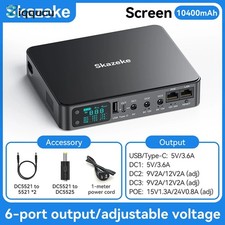 AD2P UPS Uninterruptible Power Supply 10400mAh/18000mAh 5V 9V 12V DC Backup Ba T picture