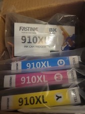 FASTINK HP 910XL Compatible Ink 4 PACK Cartridge Replacements High Yield picture