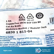 ADC 6830 1 811-04 CopperTen STP Cat 6A Jack, Lot of 4 picture