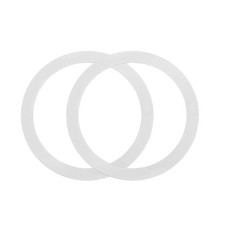 2Pcs Magnetic Adapter Ring, Magnetic Wireless Charger Conversion Kit, White picture