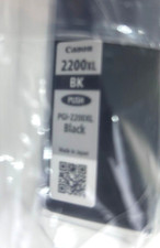 Genuine Canon Maxify PGI 2200 XL Black Printer Ink Cartridges 1 pack sealed picture