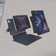 BAAAQ V5 Keyboard Case for Apple iPad 10.9, Black, Bluetooth picture