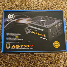 Apexgaming AG-750M 750W 80 Plus Gold Fully Modular ATX PSU w/ SATA PCIe picture