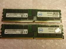 2X Lot 32GB ( 64GB ) Micron MTA36ASF4G72PZ-2G3B1MK PC4-2400T ECC DIMM Server RAM picture