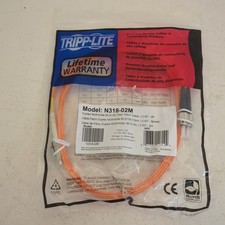 Eaton Tripp Lite series Duplex Multimode 62.5/125 Fiber Patch Cable (LC/ST), 2M picture