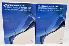 (2) ADOBE PHOTOSHOP CS3 W/BONUS VIDEO WORKSHOP & SERIAL NUMBERS picture