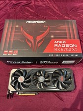 AMD PowerColor Red Devil AMD Radeon RX 6700 XT 12GB GPU Graphics Card warranty  picture