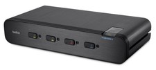 NEW SEALED Belkin F1DN104W-3 Advanced Secure 4-Port Dual-Head DP KVM PP3.0 picture