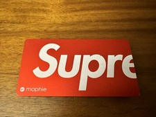 Supreme x Mophie 64GB PowerStation + 64GB Storage Powerbank USB Charger. Rare picture