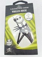 Disney Nightmare Before Christmas Wireless Mouse USB 2.4GHz, White - NEW picture