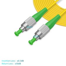 FC/APC to FC/APC SM Simplex Fiber Optic Patch Cord 10m 15m 20m 30m 40m 50m 100m picture