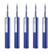 Fiber Optic Cleaner,5PCS Fiber Optic Cleaning Pen 1.25mm Ferrules LC/MU FTTH ... picture