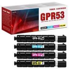 4Pack GPR-53 Toner Cartridges Replacement for Canon GPR53 C3325  C3525 C3530 picture