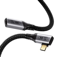 KMMXXCPM Short Right Angle USB C Extension Cable 2FT Compatible with picture
