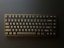 WOBKEY Rainy75 PRO Black Mechanical Keyboard w/KineticLabs Moon v2 Switches picture