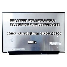 LP133WU1 SPD4 SPD2 SPD1 B133UAN01.3 NV133WUM-N65 1920×1200 LED LCD Screen 60Hz picture