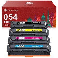 Toner Kingdom Compatible Toner Cartridge Replacement for Canon Cartridge 054 ... picture