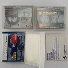 Vintage Data Tape Cartridge Lot Verbatim DC2120XL Colorado DT-740 Sony QIC Used picture