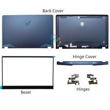 For MSI Raider GE76 GP76 10UE 12UE MS-17K1 MS-17K4 Lcd Back Cover Bezel Hinges picture