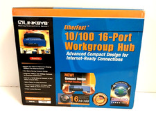 LINKSYS EFAH16W EtherFast 10/100 16-Port Workgroup Hub Internet Ready - Open Box picture