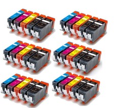 30 PK New Ink Set w/ chipset for Canon 225 226 iP4820 iP4920 iX6520 MG5220 MX882 picture