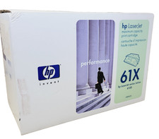 Genuine HP LaserJet C8061X High Yield Black Toner Print Cartridge 61X picture