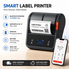 AUSHA Bluetooth Thermal Label Printer 3
