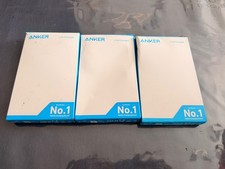 3 boxes Anker USB-C to USB-C Fast Charge Cable 6 ft Black for iPhone GIFT picture