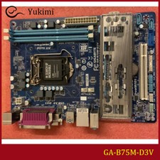 FOR GIGABYTE GA-B75M-D3V DDR3*2 DVI VGA 16GB LGA 1155 Micro ATX Motherboard Test picture